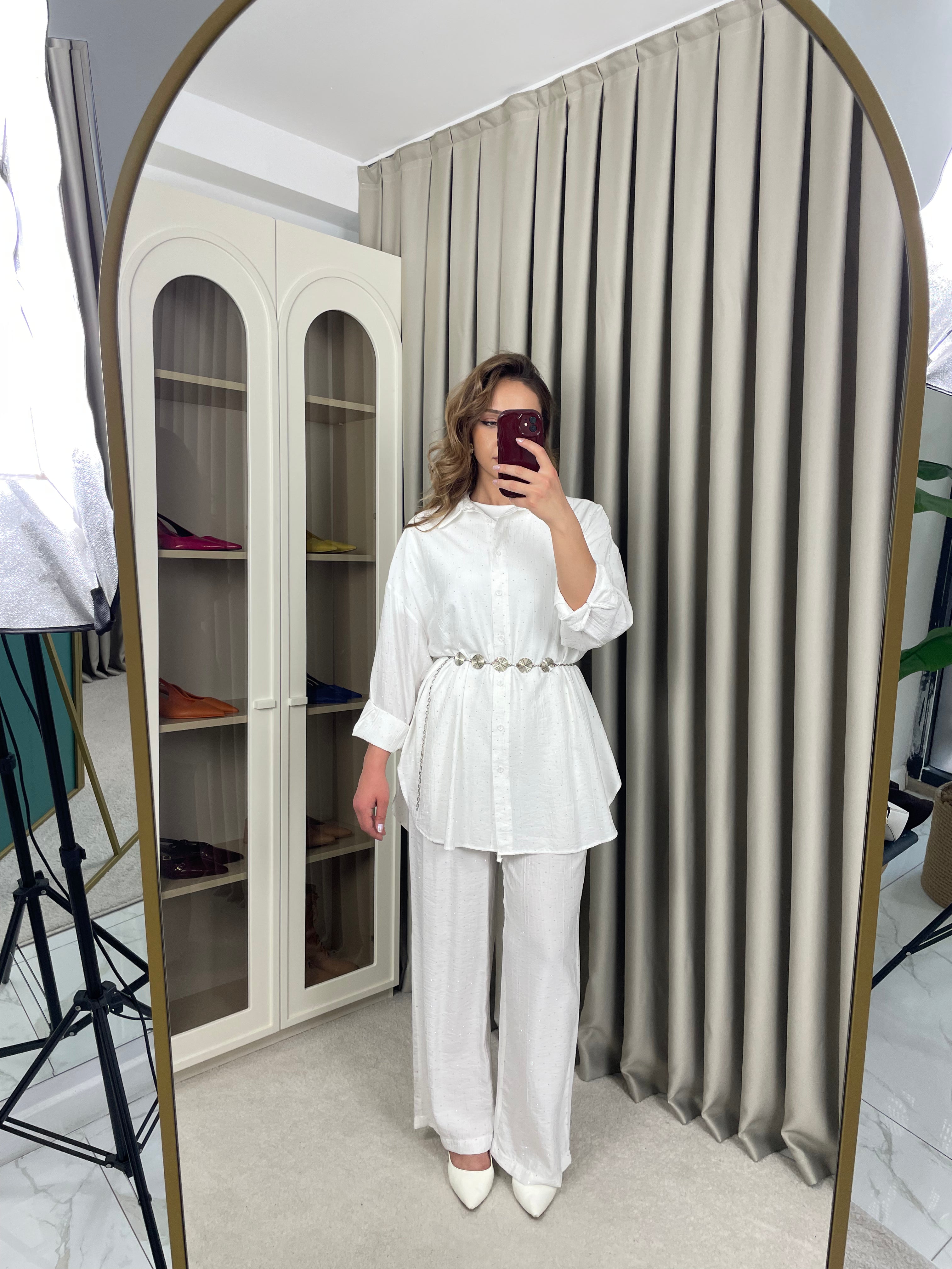 Modal Taşlı Takım