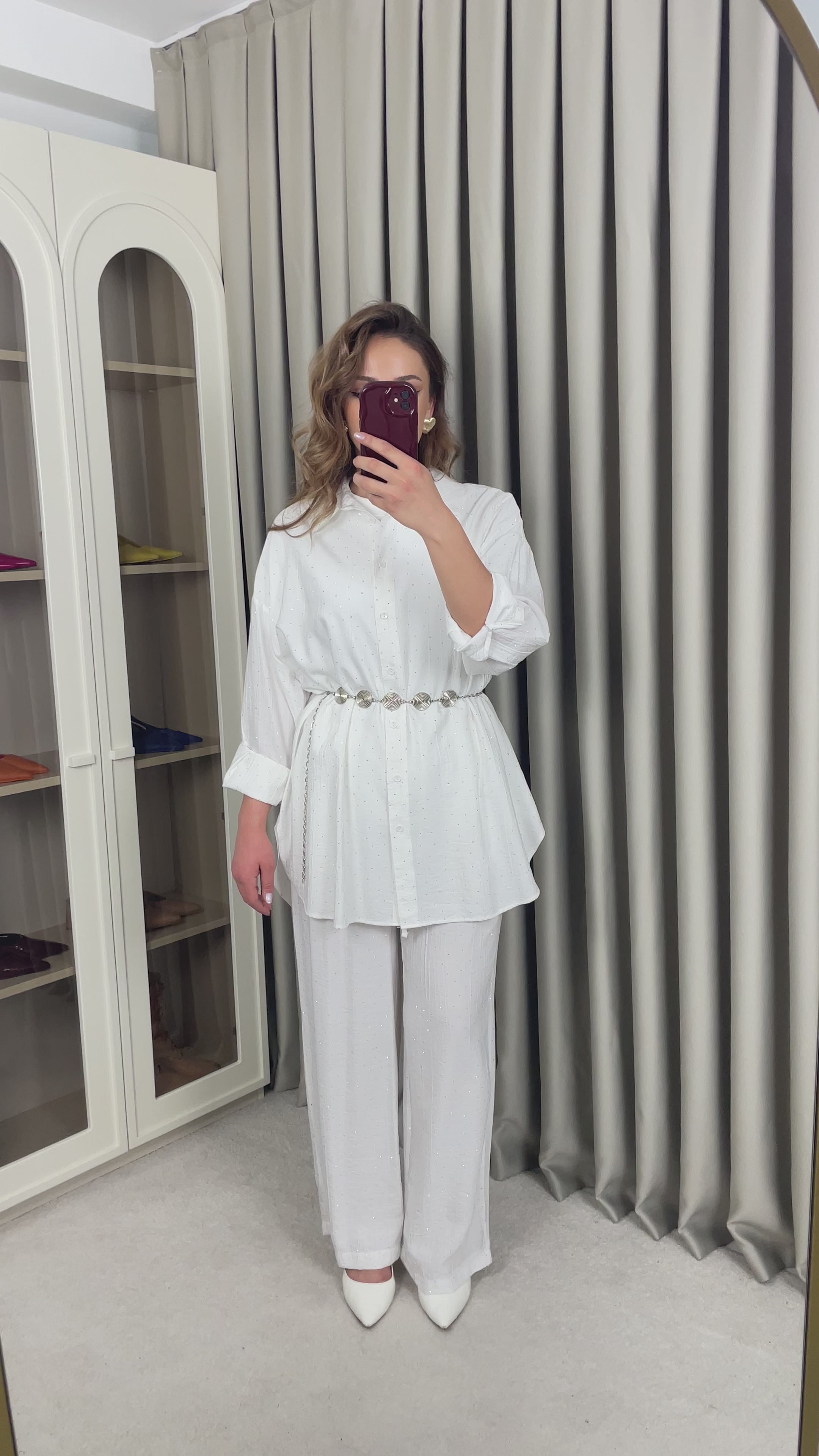 Modal Taşlı Takım